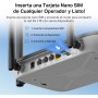 Mercusys MB115-4G 300 Mbps Wireless N 4G LTE Router, WiFi 300 Mbps + SIM Instantáneo + 4 Antenas Potentes, Cobertura Máxima para