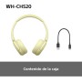 Sony WH-CH520 - cuffie con microfono - on-ear