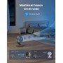 Dreo Ventilador de mesa inteligente, 28 dB, diámetro de 18 cm, 4 velocidades, 5 modos, temporizador 12h, oscilación 120° + 90°,