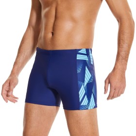 WHCREAT Bañador de Natación para Hombre Pantalones Cortos Protección UV Resistente al Cloro