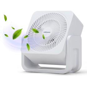 Mellerware - Ventilador de Sobremesa Silencioso Air Power 30 | 30W de Potencia | 3 Velocidades | 3 aspas | Caudal de aire fresco
