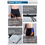 WHCREAT Bañador de Natación para Hombre Pantalones Cortos Protección UV Resistente al Cloro