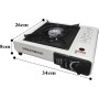 Dyaucwpo Cocina Portátil de Gas, Hornillo de Gas Individual, Hornillo de Camping 2800 W, Cocina Cartucho Portátil, Cartridge