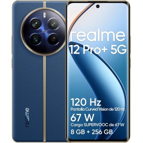 realme 12 Pro+ 5G Smartphone 8+256GB, Snapdragon 7s Gen 2 5G, Cámara de Retrato de 64MP, Pantalla Curved Vision de 6.7" y 120Hz,
