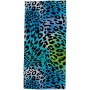 Surwin Toalla de Playa Grande, Microfibra Leopardo Impresión Secado Rápido Toalla de Piscina Toalla de Arena Antiadherente para