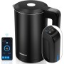 Aigostar Benjamin - Inteligente Hervidor de Agua Temperatura Regulable de 40°C a 100°C, Conexión Wi-Fi, Alexa y Google Home.