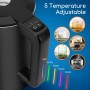 Aigostar Benjamin - Inteligente Hervidor de Agua Temperatura Regulable de 40°C a 100°C, Conexión Wi-Fi, Alexa y Google Home.