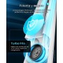 Pro Breeze OmniAir Ventilador Torre Inteligente sin Aspas 105 cm con Purificador HEPA, Wi-Fi, LED, 10 Velocidades, 5 Modos,