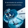 Pro Breeze OmniAir Ventilador Torre Inteligente sin Aspas 105 cm con Purificador HEPA, Wi-Fi, LED, 10 Velocidades, 5 Modos,