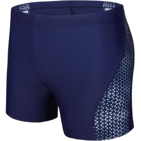 AMZSPORT Bañador de Hombre Secado Rápido Bañadores Boxer con Cordón