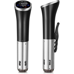 Sous Vide, Wancle Roner Cocina Baja Temperatura 1100W Inmersión a Prueba de Agua IPX7 Circuladores Con función de reserva, fácil