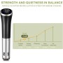 Sous Vide, Wancle Roner Cocina Baja Temperatura 1100W Inmersión a Prueba de Agua IPX7 Circuladores Con función de reserva, fácil