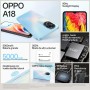 OPPO A40 - Smartphone Libre, 8GB(4GB+4GB) 128GB, Pantalla HD+ LCD 6.7", Cámara 50+2+8 MP, Android, Batería 5100mAh, Carga Rápida