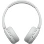 SONY Auriculares de Diadema inalámbricos Bluetooth WH-CH520, Sonido, diseño Ligero, 50 h de batería, Carga rápida, Ecualizador,
