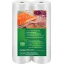 Bolsas de Vacío para Alimentos, 100 Bolsas 15x25cm(0.49' x 0.82') Bolsas para envasar al vacio, Sin BPA, Bolsas de Vacio