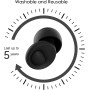 BAZOKKI Tapones Oídos Ruido Dormir-Tapones para los oídos de silicona de grado militar de 35dB con tecnología Micro-Seal para