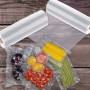Bolsas de Vacío para Alimentos, 100 Bolsas 15x25cm(0.49' x 0.82') Bolsas para envasar al vacio, Sin BPA, Bolsas de Vacio