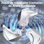 Aigostar Ventilador Industrial, 3 Aspas Metálicas de 18", Ventilador suelo, 3 Velocidades, Ajustable 135º, Potente 100 W, Diseño