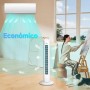 Aigostar Ventilador de Torre, Silencioso, 3 Velocidades, Oscilación de 85º, 82cm de Alto, Fácil Instalación, 45W, Bajo consumo
