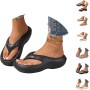 Chanclas Playa Mujer Verano Chanclas Piscina Sandalias Mujer Verano Comodas Sandalias Flip Flop Moda TacóN Inclinado Caucho