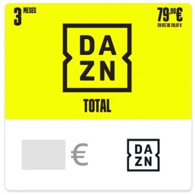 TARJETA PREPAGO DAZN TOTAL 3 Meses 79,90 EUR AHORRA 40 EUR - para España - por correo electrónico