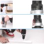Conjunto de perforación eléctrica sin cuerda de 21v, perforación eléctrica sin cuerda con caja de herramientas, perforadora