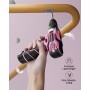 Taladro Atornillador 12V, Rosado Destornillador Electrico Batería, Baterías Litio 2.0Ah, 2 Velocidades, 18+1 Ajuste de Par, LED