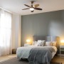 Cecotec Ventilador de Techo con Luz EnergySilence Aero 4200 GoldDarkWood. 53W, Diámetro 42”, Luz LED de 15W en 3 Tonos, Mando a