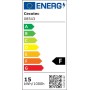 Cecotec Ventilador de Techo con Luz EnergySilence Aero 4200 GoldDarkWood. 53W, Diámetro 42”, Luz LED de 15W en 3 Tonos, Mando a