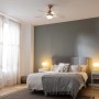 Cecotec Ventilador de Techo con Luz EnergySilence Aero 4200 GoldDarkWood. 53W, Diámetro 42”, Luz LED de 15W en 3 Tonos, Mando a