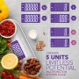 PORTENTUM - Peso de Cocina con Pantalla LCD, Acero Inoxidable, Balanza cocina precisa de 1 gramo a 5 kg/11 lbs