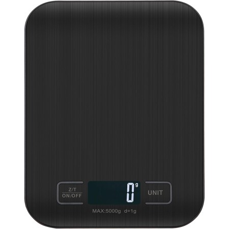 Báscula de Cocina Digita, Báscula Digital 5kg - MedicióN Precisa Hasta 1g, Estilizada Y Delgada Balanza Para Alimentos, Pantalla