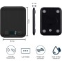 Báscula de Cocina Digita, Báscula Digital 5kg - MedicióN Precisa Hasta 1g, Estilizada Y Delgada Balanza Para Alimentos, Pantalla