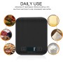 Báscula de Cocina Digita, Báscula Digital 5kg - MedicióN Precisa Hasta 1g, Estilizada Y Delgada Balanza Para Alimentos, Pantalla