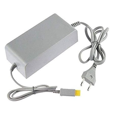 WICAREYO Adaptador de alimentación de CA Adaptador de Cable Enchufe de la UE para Wii U
