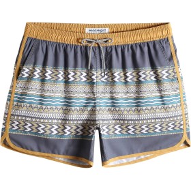 MaaMgic Bañador Hombre de Natación Secado Rápido Interior de Malla Pantalones Cortos d'Aire Vintage 80s 90s