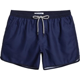 MaaMgic Bañador Hombre de Natación Secado Rápido Interior de Malla Pantalones Cortos d'Aire Vintage 80s 90s