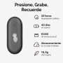 Grabadora de Voz con IA PLAUD NotePin, Control por App para Tomar Notas, transcripción y Resumen con IA, soporta 112 Idiomas, 64