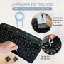 WS WorlsTrend Kit de Limpieza Electrónica 7 en 1 - Kit de Limpieza de Teclado con Cepillo - Bolígrafo de Limpieza para Airpods
