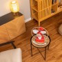 Cecotec Ventilador de Sobremesa EnergySilence 400 RetroDesk Beige. 25W de Potencia, 8 Pulgadas, 4 Aspas aerodinámicas, Diseño