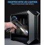 Soplador de Aire para pc, 3 Velocidades 91000 U/min Aire Comprimido Limpieza pc Air Duster, Plumero Electrico USB Recargable con