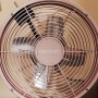 Cecotec Ventilador de Sobremesa EnergySilence 400 RetroDesk Beige. 25W de Potencia, 8 Pulgadas, 4 Aspas aerodinámicas, Diseño