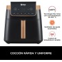 Ninja Foodi FlexDrawer Freidora de Aire Dual Zone, 10.4L, Air Fryer, 7 en 1, Freidora sin Aceite con 2 Cestas y Divisor