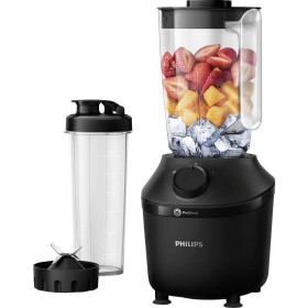 Philips Licuadora y Máquina de Batidos- 450W, Jarra 1,9L, HomeID App, 1 Velocidad + Pulso, ProBlend, Trituración de Hielo y