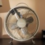 Cecotec Ventilador de Sobremesa EnergySilence 400 RetroDesk Pink. 25W de Potencia, 8 Pulgadas, 4 Aspas aerodinámicas, Diseño
