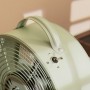 Cecotec Ventilador de Sobremesa EnergySilence 400 RetroDesk Pink. 25W de Potencia, 8 Pulgadas, 4 Aspas aerodinámicas, Diseño