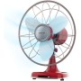 Cecotec Ventilador de Sobremesa EnergySilence 400 RetroDesk Green. 25W de Potencia, 8 Pulgadas, 4 Aspas aerodinámicas, Diseño
