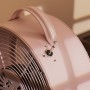 Cecotec Ventilador de Sobremesa EnergySilence 400 RetroDesk Green. 25W de Potencia, 8 Pulgadas, 4 Aspas aerodinámicas, Diseño