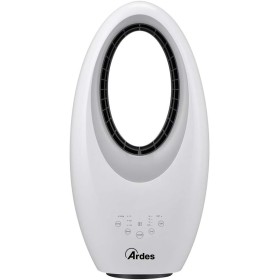 ARDES AR5BL1 Muna Bladeless - Ventilador Sin Aspas Potente y Silencioso, con Telemando, Luz Nocturna Led, Mandos Táctiles y