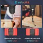 Taladro Atornillador Batería 21V, Atornillador Bateria 40 NM, con Destornillador Eléctrico de dos Secciones 2.0 AH, par 25 + 1,